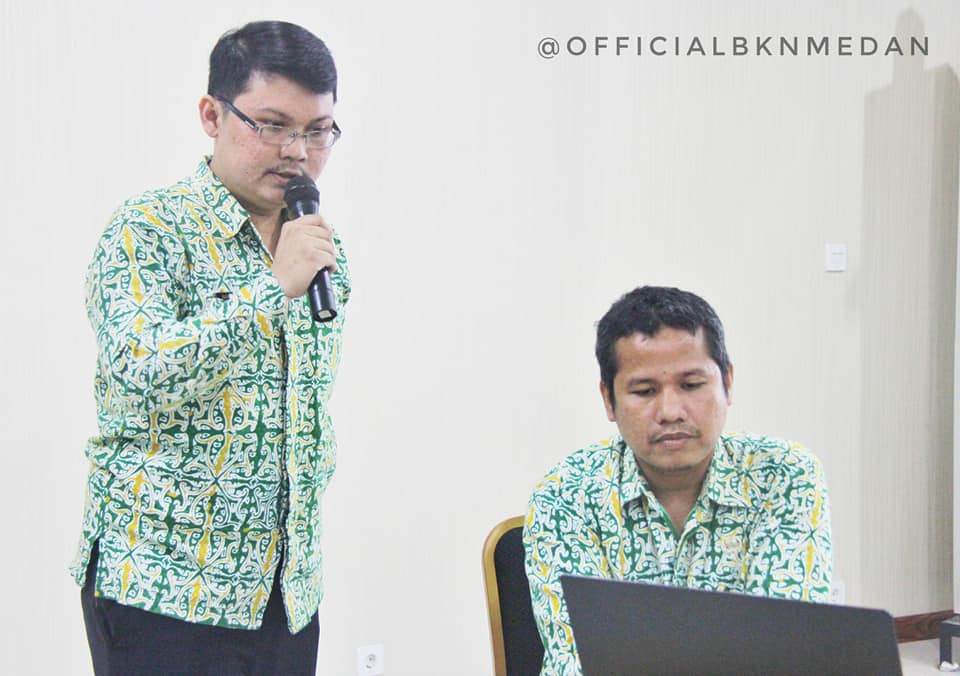 BKN Medan Komitmen Gunakan Layanan Kepegawaian Berbasis Paperless