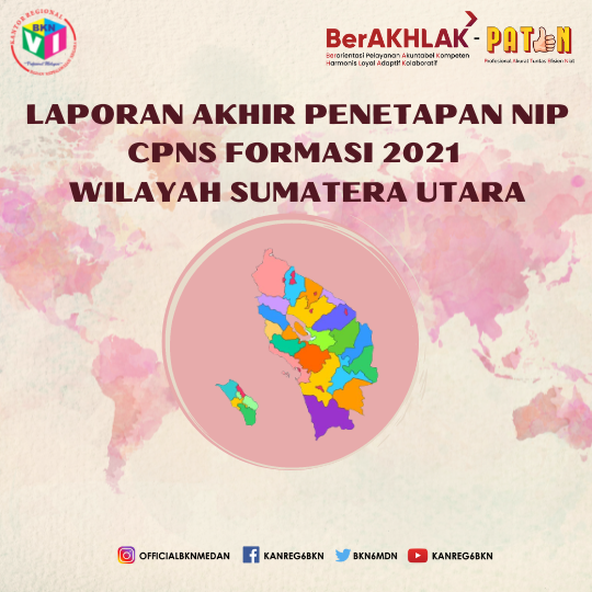 Laporan Penetapan NI PPPK Formasi Tahun 2021 Wilayah Sumatera Utara