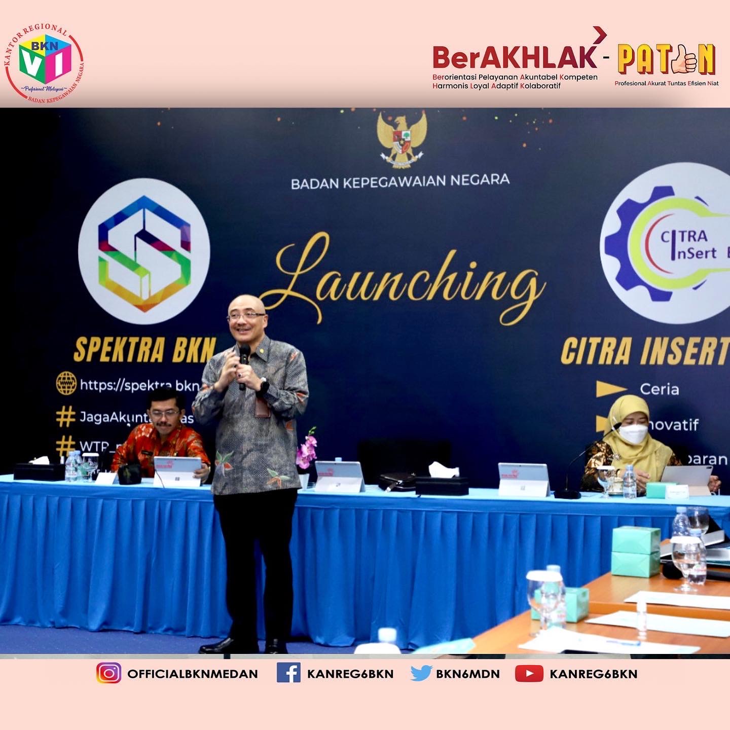 BKN Luncurkan Aplikasi SPEKTRA dan CITRA INSERT