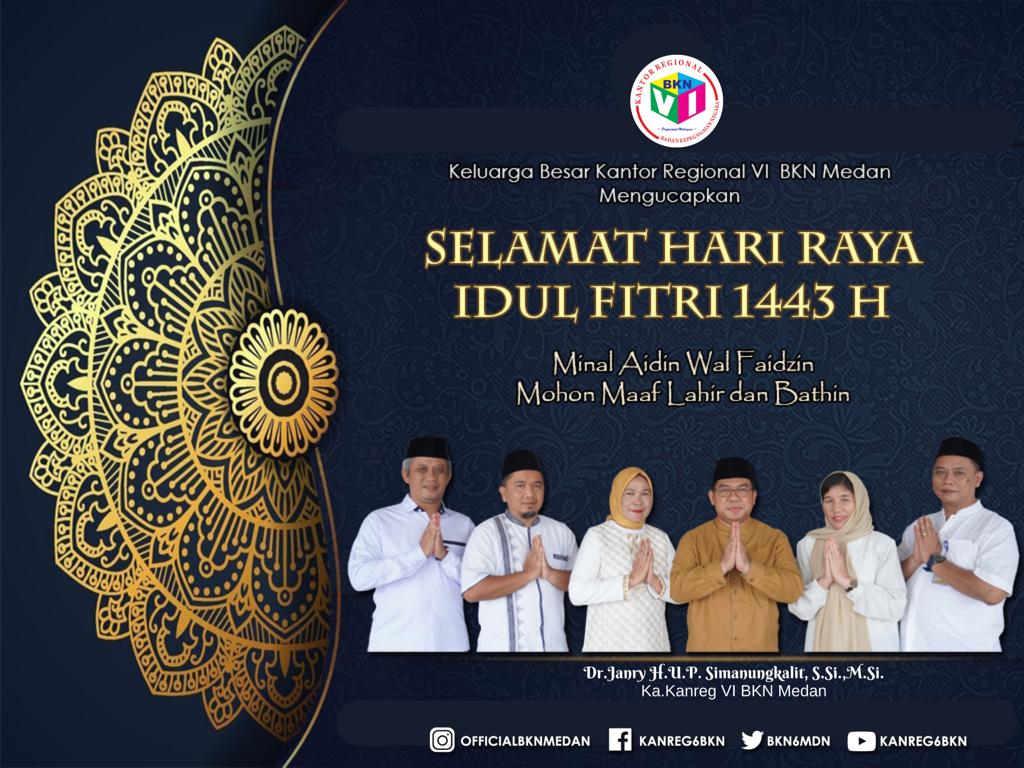 Selamat Hari Raya Idul Fitri 1443 H