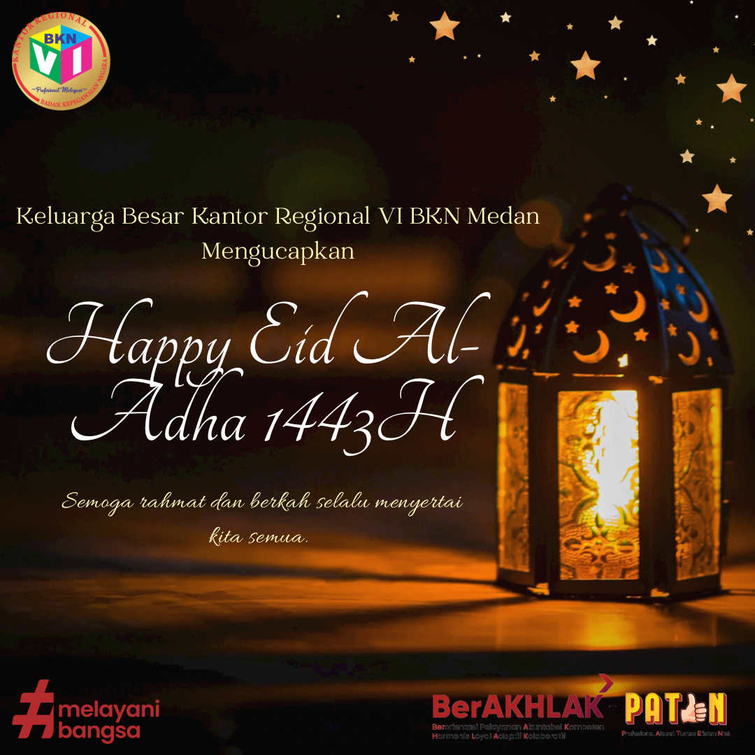 Selamat Hari Raya Idul Adha 1443 H