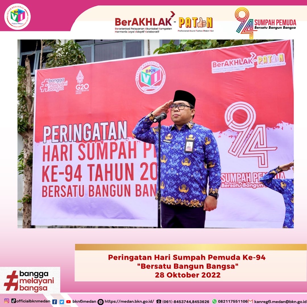 Peringatan Hari Sumpah Pemuda Ke-94