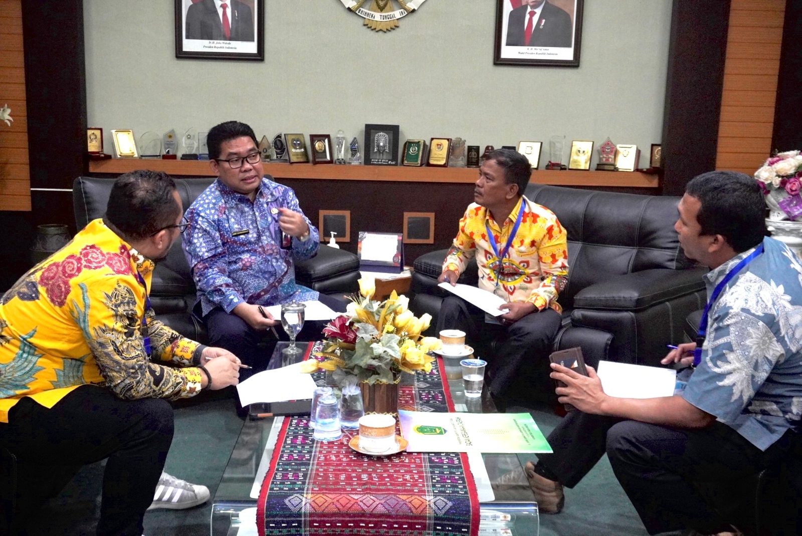 Mantapkan Persiapan Seleksi PPPK Tenaga Teknis Tahun 2023,  Pemerintah Kabupatan Labuhanbatu Utara Lakukan Sharing Session Bersama Kepala Kantor Regional VI BKN