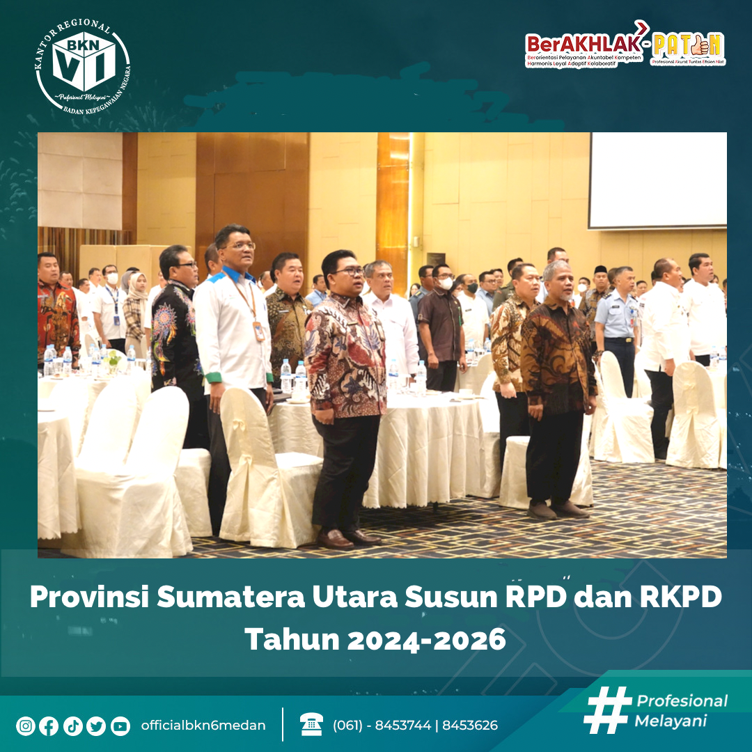 Provinsi Sumatera Utara Susun RPD dan RKPD Tahun 2024-2026