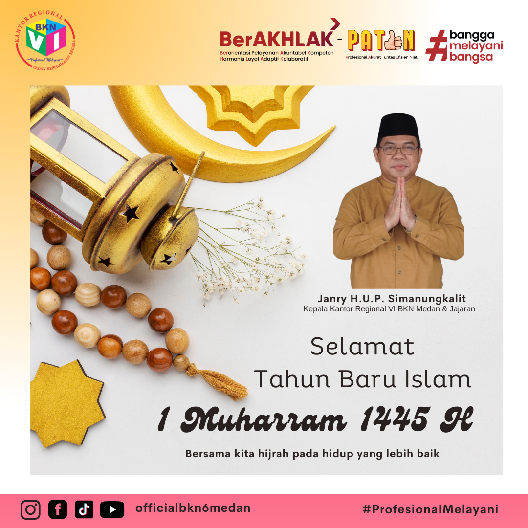 Selamat Tahun Baru Islam 1 Muharram 1445 H