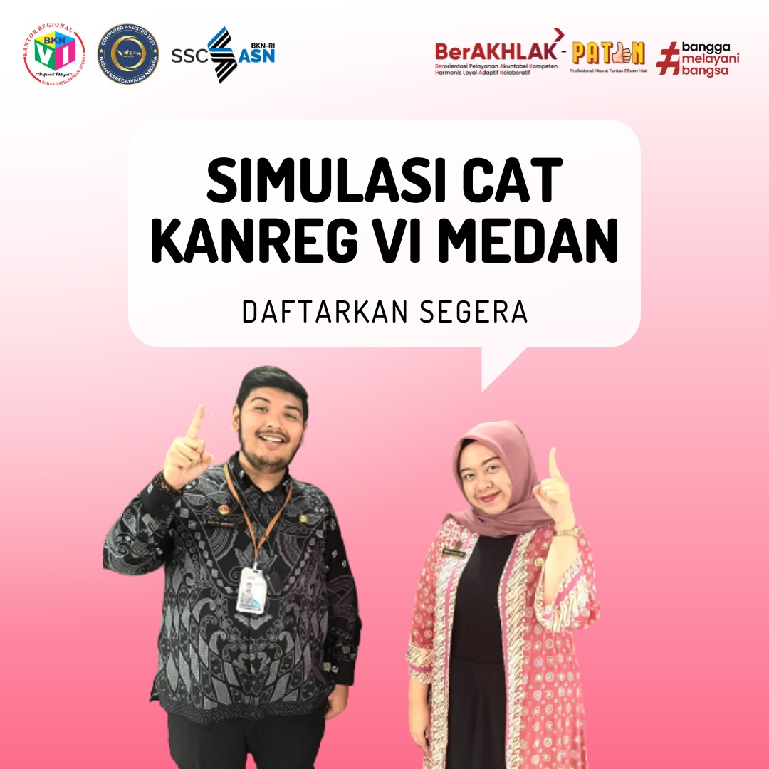 Simulasi CAT Kanreg VI BKN Medan