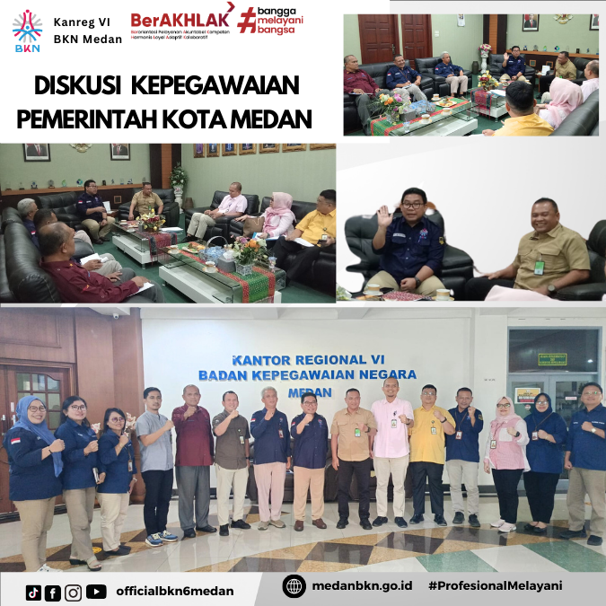 Diskusi Kepegawaian Pemerintah Kota Medan